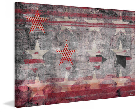 Red Striped Stars