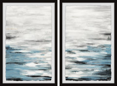 Reflective Sea Diptych