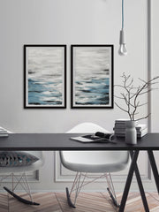 Reflective Sea Diptych