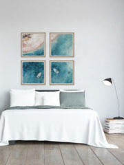 Sailing to the Vast Sea Quadriptych