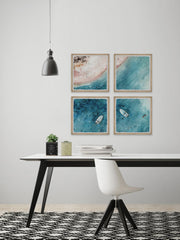 Sailing to the Vast Sea Quadriptych