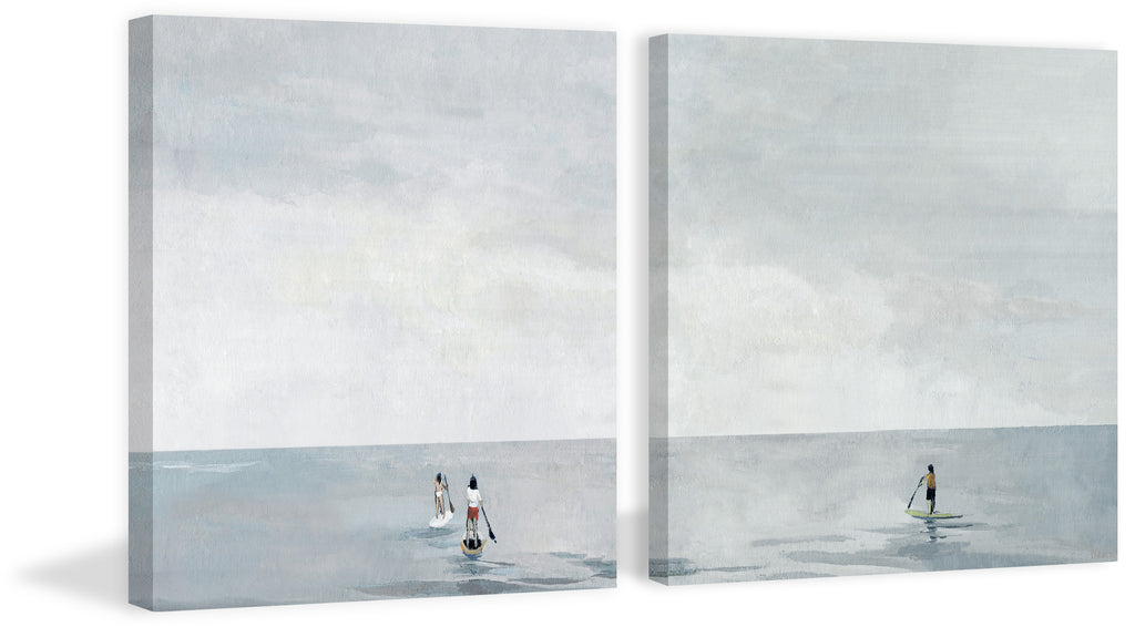 Paddle Boarding Diptych
