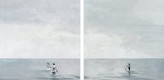 Paddle Boarding Diptych