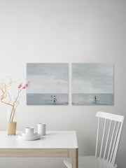 Paddle Boarding Diptych