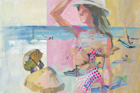 Pink Polka Dot Bikini