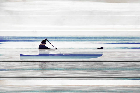 Canoe on Calm Lake