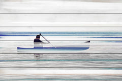 Canoe on Calm Lake