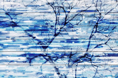 Blue Snow Storm