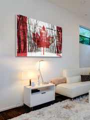 Canadian Rows of Trees